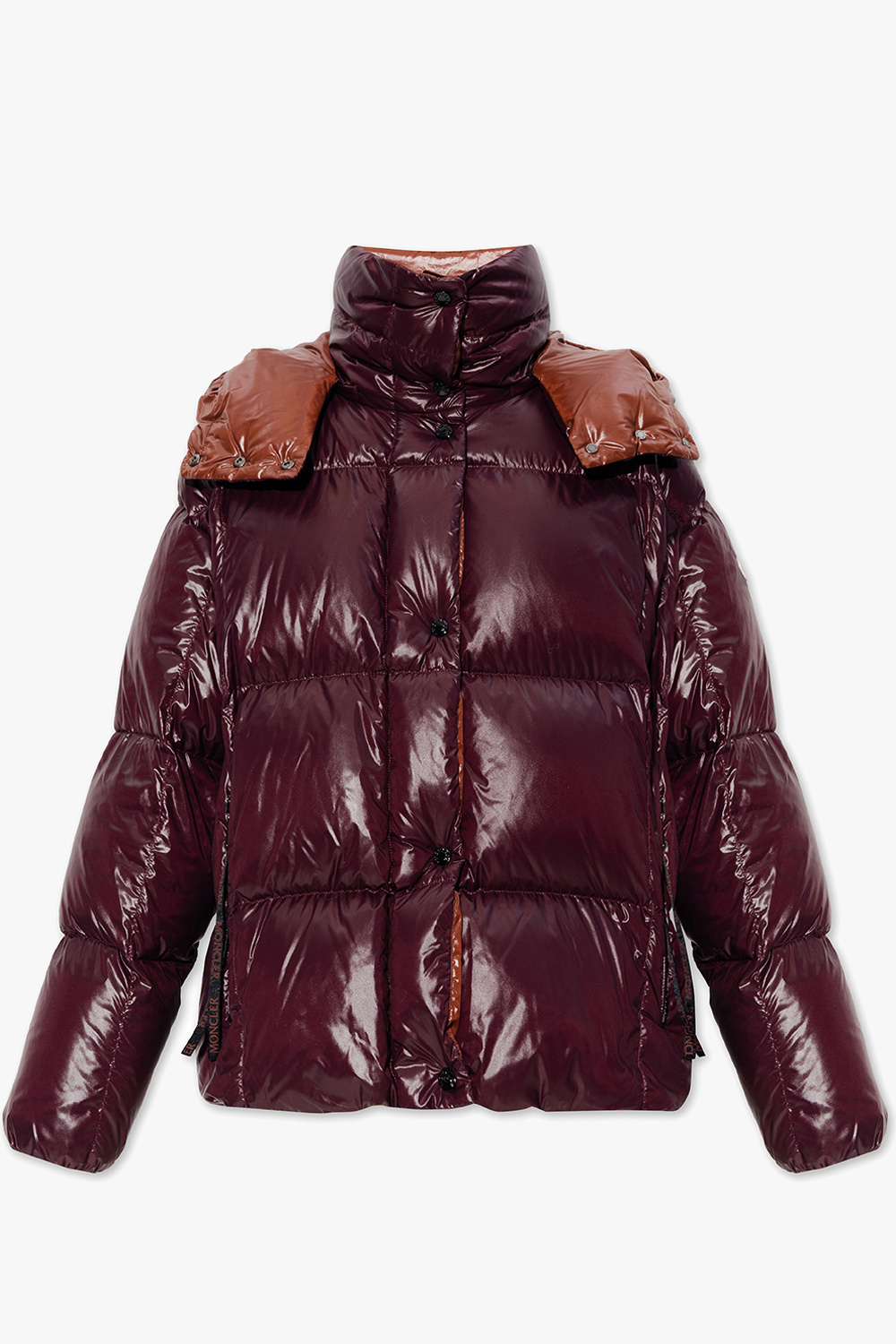 Burgundy 'Parana' down jacket Armour Moncler - GenesinlifeShops HK 